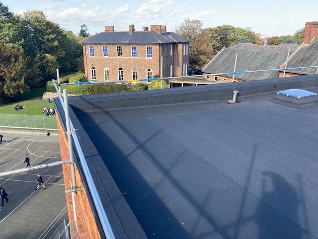 All Saints RC School After Roof Refurbishment